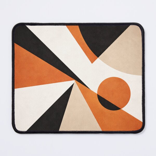 Item preview, Bauhaus Orange Geometric Composition designed and sold by the-dovlat.