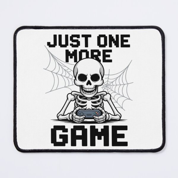 Item preview, Classic Retro Gamer Skeleton - Funny Gaming Controller Design designed and sold by Mr-wow.