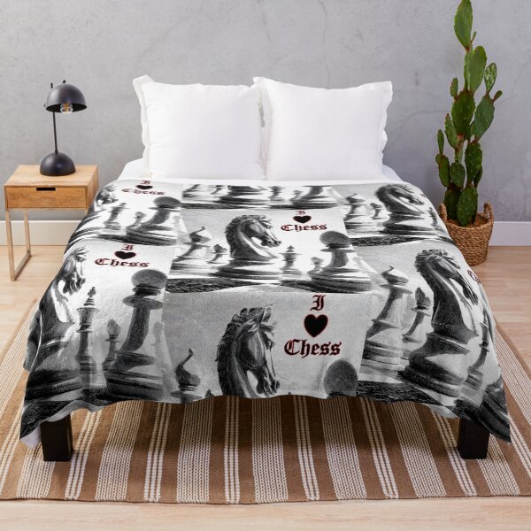 Item preview, I Love Chess – Fierce Strategy King Graphic | Dark Humor Checkmate Art designed and sold by Ignorant-Artist.