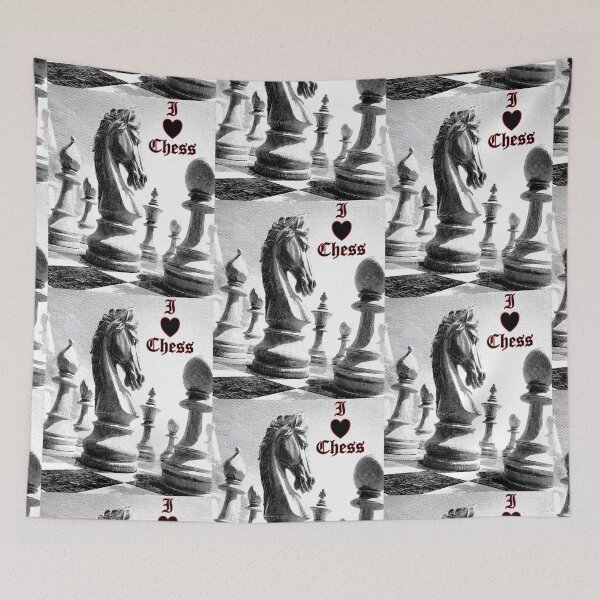 Item preview, I Love Chess – Fierce Strategy King Graphic | Dark Humor Checkmate Art designed and sold by Ignorant-Artist.