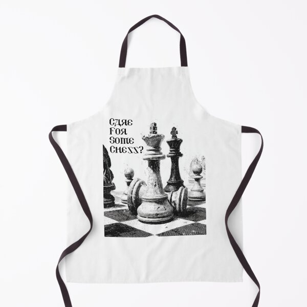 Item preview, Care for Some Chess? – Fiery Strategy Showdown Graphic | Bold Checkmate Art designed and sold by Ignorant-Artist.