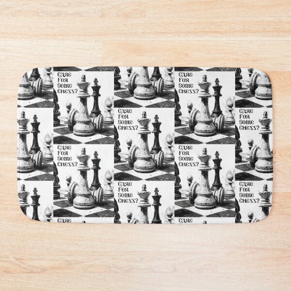 Item preview, Care for Some Chess? – Fiery Strategy Showdown Graphic | Bold Checkmate Art designed and sold by Ignorant-Artist.
