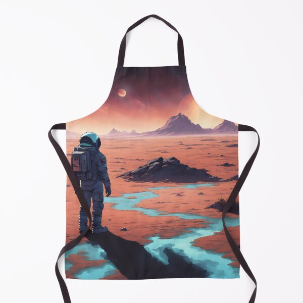 Item preview, The Lone Astronaut #03 - Searching Exoplanets  designed and sold by nocturnAIArt.
