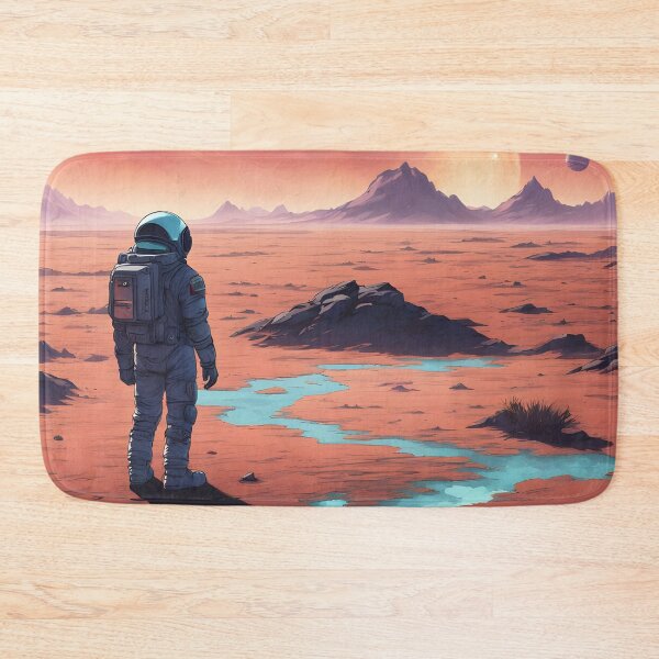 Item preview, The Lone Astronaut #03 - Searching Exoplanets  designed and sold by nocturnAIArt.