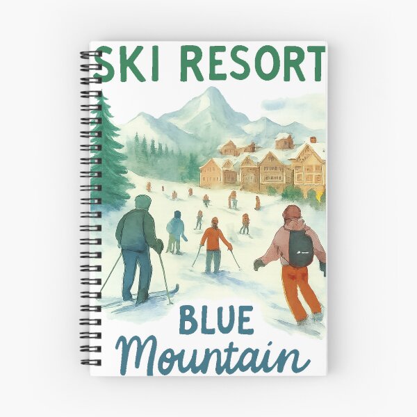 Item preview, Ski Resort Blue Mountain a Ski Resort Blue Mountain a Ski Resort Blue Mountain designed and sold by erkinmaddison.