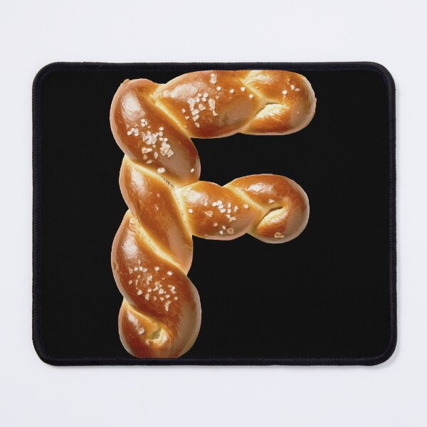 Item preview, PRETZEL LETTER F designed and sold by ART-TYPE.