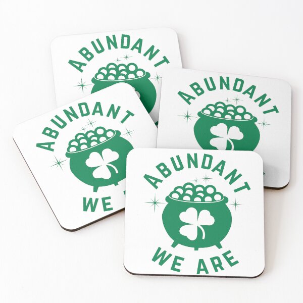 Item preview, Abundant We Are – Lucky Shamrock Coins St. Patrick’s Day 2026 designed and sold by PhokaPhokich.