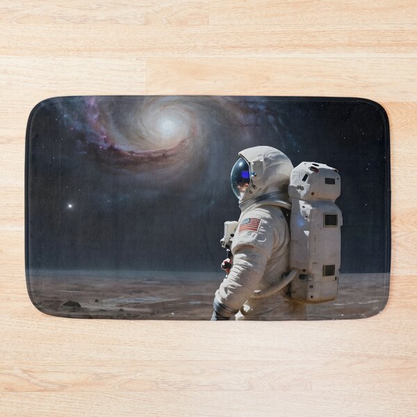 Item preview, The Lone Astronaut #02 designed and sold by nocturnAIArt.