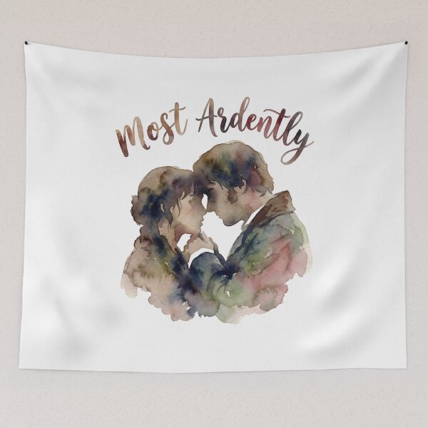 Item preview, Most Ardently Pride and Prejudice Mr Darcy Elizabeth Bennet designed and sold by Fenay Designs.