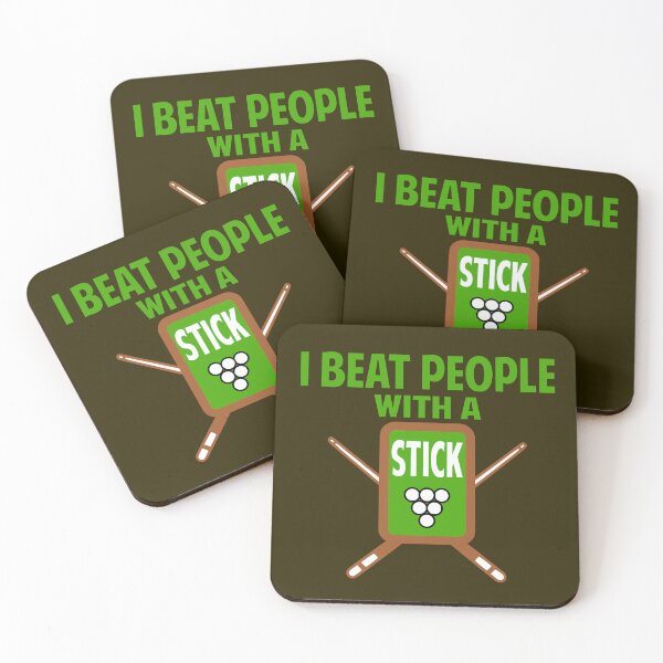 Item preview, I Beat People With A Stick For Fun Funny designed and sold by Colorfulman.