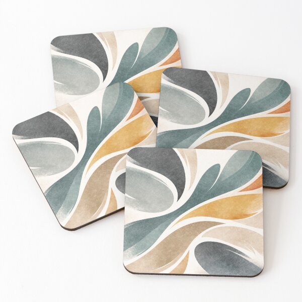 Item preview, Organic Retro Flowing Petals designed and sold by the-dovlat.