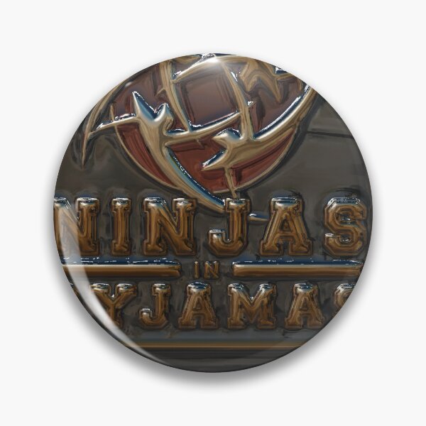 Item preview, Ninjas in Pyjamas Metallic Foil CS2 Art designed and sold by WhereIsTheArt.