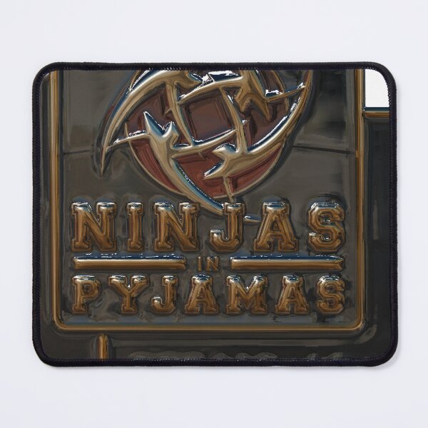 Item preview, Ninjas in Pyjamas Metallic Foil CS2 Art designed and sold by WhereIsTheArt.