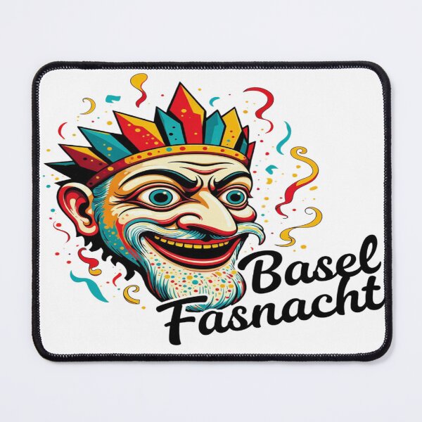 Item preview, Basel Fasnacht Guggen Carnival Mask T-Shirt – Swiss Carnival Festival Design – “Wilt du mit mir guggen?” Funny Fasnacht Costume Art designed and sold by Sushikidsntoddlers.