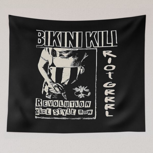 Item preview, Bikini Kill Riot Grrrl Poster Revolution Girl Style Now designed and sold by Jannadalane68.
