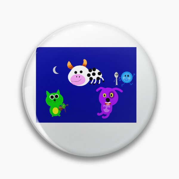 Item preview, Kids nursery rhyme - hey Diddle Diddle designed and sold by AshToons.