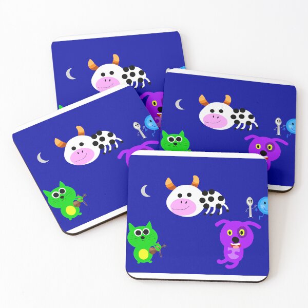 Item preview, Kids nursery rhyme - hey Diddle Diddle designed and sold by AshToons.