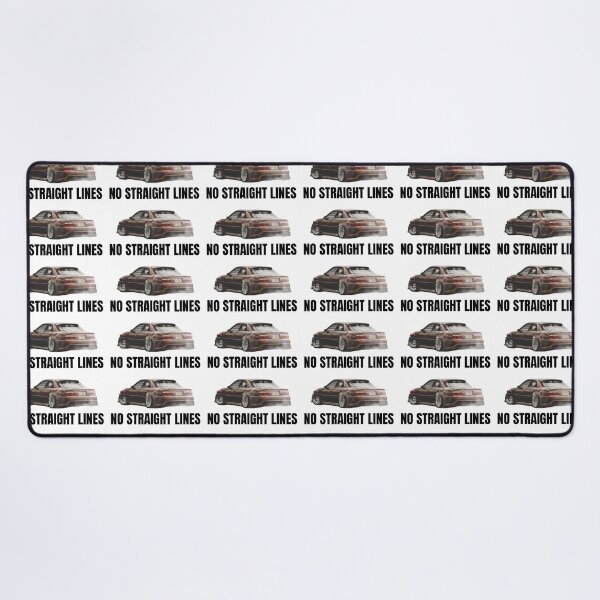 Item preview, No Straight Lines JZX100 Drift Streetwear – JDM Car Culture Aesthetic Black Text designed and sold by Minty-Media.
