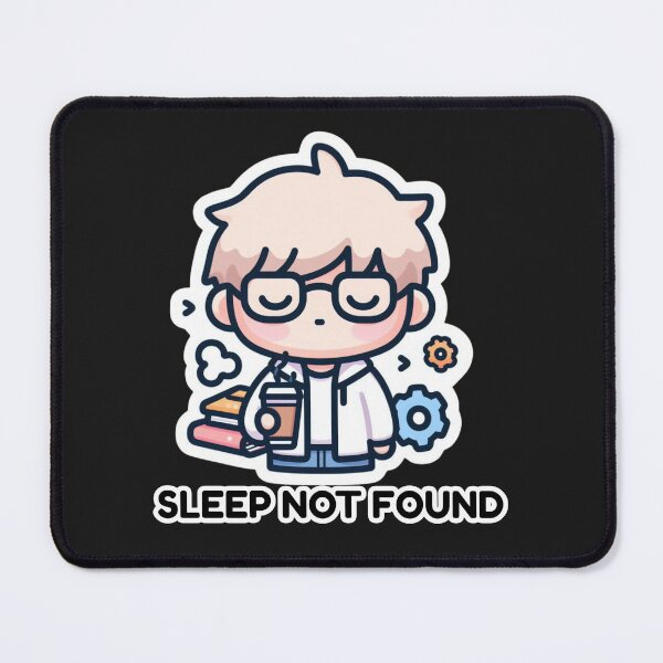 Item preview, Sleep Not Found – Funny Programmer Sticker for Coders designed and sold by CtrlSlayStudio.