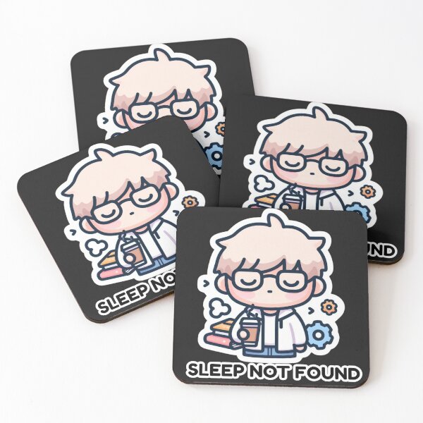 Item preview, Sleep Not Found – Funny Programmer Sticker for Coders designed and sold by CtrlSlayStudio.