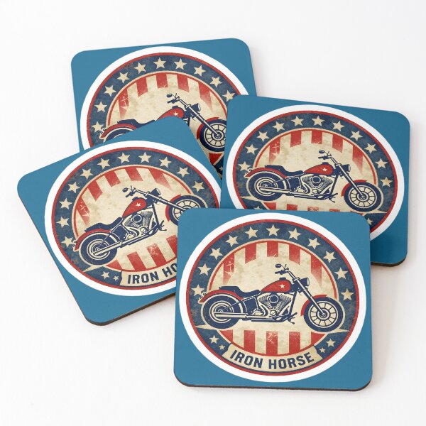 Item preview, Vintage Iron Horse American Biker Retro designed and sold by BoralisSynth.