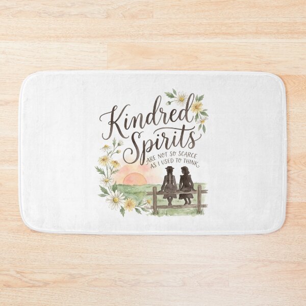Item preview, Anne of Green Gables Kindred Spirits Are Not So Scarce As I Used To Think designed and sold by Fenay Designs.