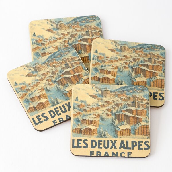 Item preview, Les Deux Alpes France Vintage Retro Adventure Snowboarding, Skiing designed and sold by erkinmaddison.