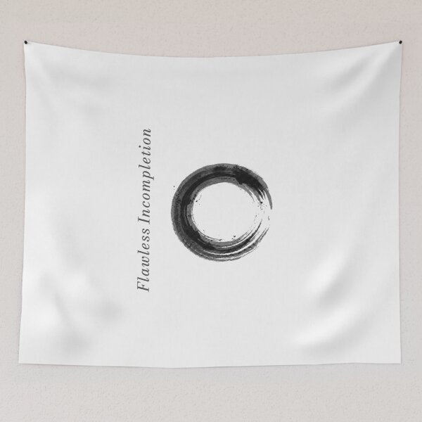 Item preview, Flawless Incompletion | Wabi-Sabi Minimalist Japanese Zen Art designed and sold by PixelPlush.