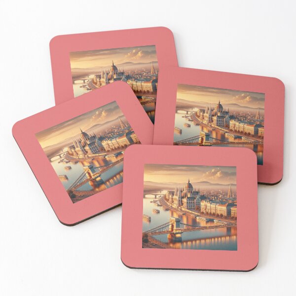 Item preview,  Budapest Royal Danube Skyline – 3D Pendragon Travel Series   designed and sold by PaintMeWorld.