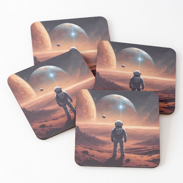 Item preview, The Lone Astronaut #01 - Time to Explore designed and sold by nocturnAIArt.