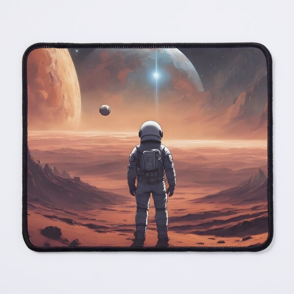 Item preview, The Lone Astronaut #01 - Time to Explore designed and sold by nocturnAIArt.