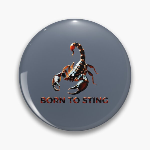 Item preview, Born To Sting Realistic Scorpion Scorpio Zodiac designed and sold by Dakson Design - Fantasy Art.