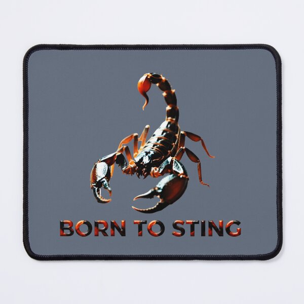 Item preview, Born To Sting Realistic Scorpion Scorpio Zodiac designed and sold by Dakson Design - Fantasy Art.