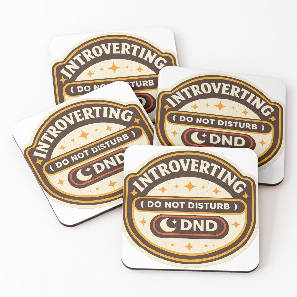 Item preview, Introverting Mode: Do Not Disturb designed and sold by Raddoodler.