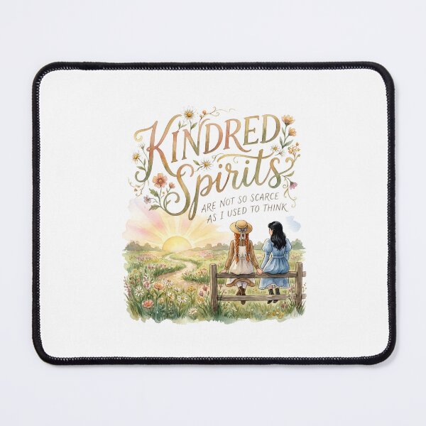 Item preview, Kindred Spirits Are Not So Scarce As I Used To Think Anne of Green Gables designed and sold by Fenay Designs.