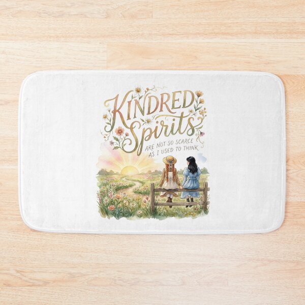Item preview, Kindred Spirits Are Not So Scarce As I Used To Think Anne of Green Gables designed and sold by Fenay Designs.
