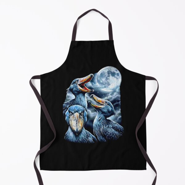 Item preview, Three Shoebill Stork Moon Vintage 90s Airbrush Y2K Grunge Graphic designed and sold by EvrmoodCo.