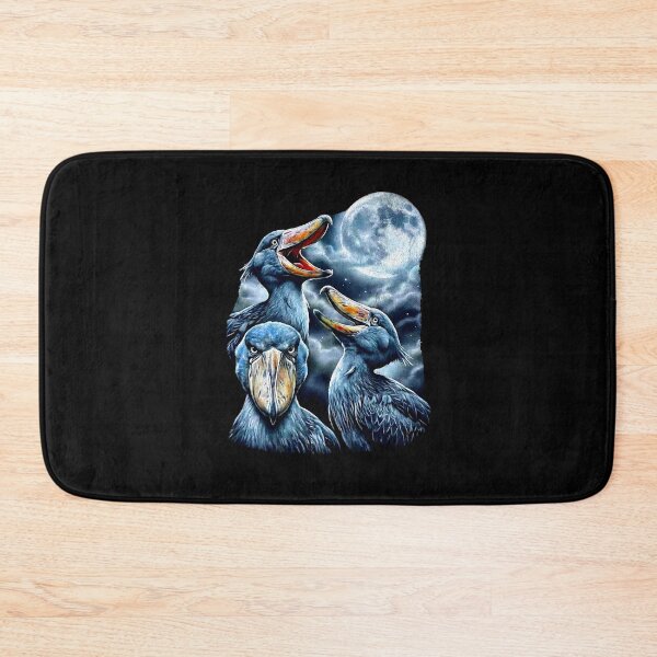Item preview, Three Shoebill Stork Moon Vintage 90s Airbrush Y2K Grunge Graphic designed and sold by EvrmoodCo.