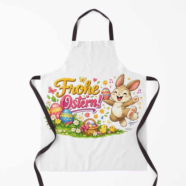 Item preview, Happy Easter – The cheerfully hopping bunny full of spring magic designed and sold by CoolContent Factory.