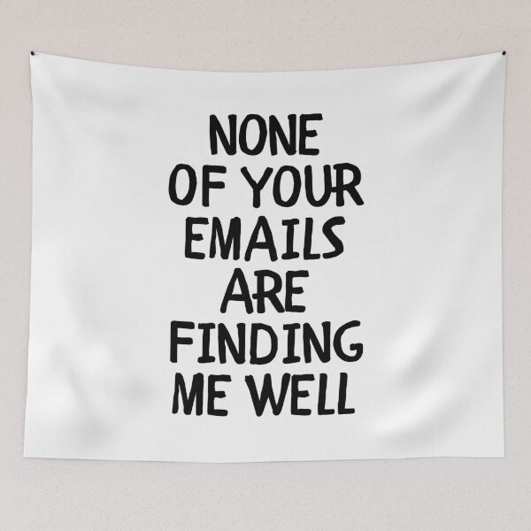 Item preview, None of your emails are finding me well designed and sold by Dondonmart.