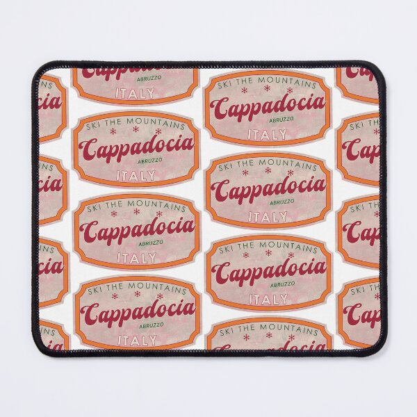 Item preview, Cappadocia, Italy, Abruzzo, Ski, textured skiing badge designed and sold by Wanderful-roads.