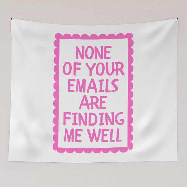 Item preview, None of your emails are finding me well designed and sold by Dondonmart.