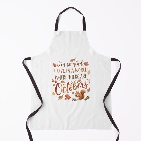 Item preview, I'm So Glad I Live In A World Where There Are Octobers Fall Quote Anne Shirley designed and sold by Fenay Designs.