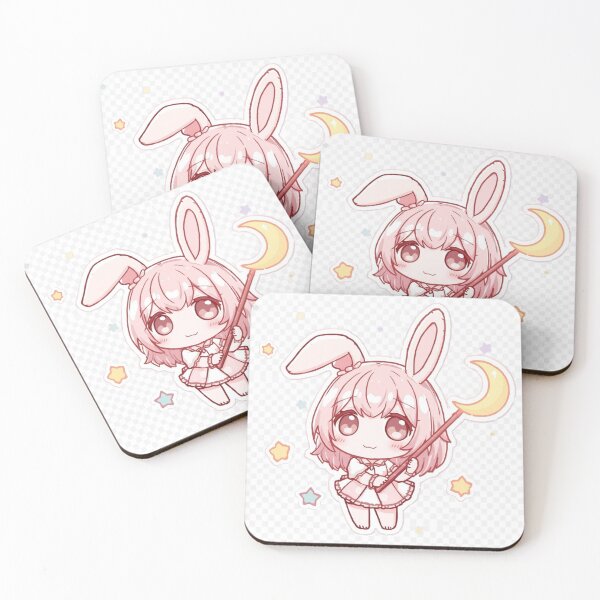 Item preview, Chibi Bunny with Moon designed and sold by WOSSport.