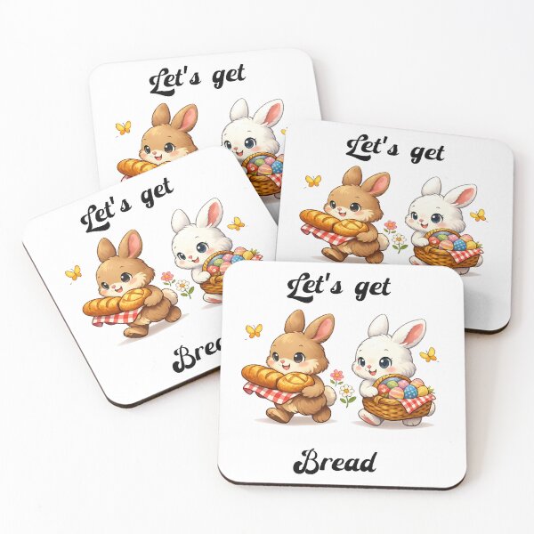 Item preview, Double the spring magic – Easter bunnies in love on a picnic trip designed and sold by CoolContent Factory.