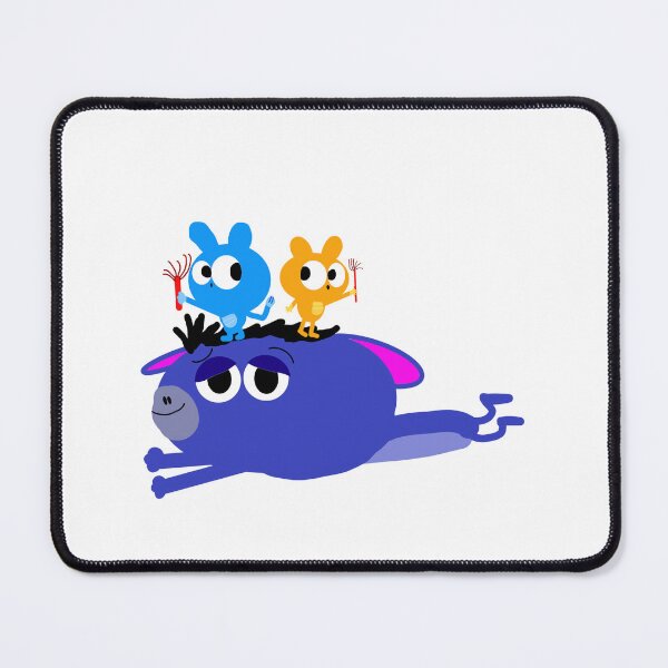 Item preview, The Big Sleepy Hippo and Tiny Bunny Helpers designed and sold by AshToons.
