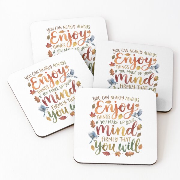 Item preview, You Can Nearly Always Enjoy Things If You Make Up Your Mind Firmly That You Will designed and sold by Fenay Designs.