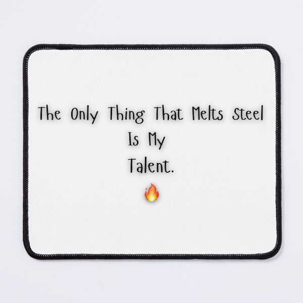 Item preview, Talented Welder – Melts Steel T-Shirt designed and sold by IronMade Apparel.