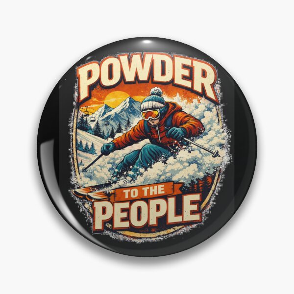 Item preview, Powder to the people 2 designed and sold by GoGeeLa.