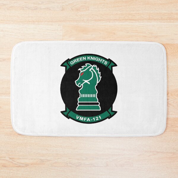 Item preview, Official Insignia of the VMFA-121 "Green Knights" Marine Fighter Attack Squadron designed and sold by CharlieDesings.